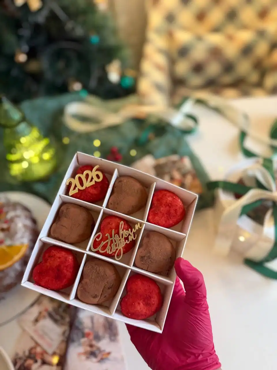 Предзаказ новогодних сладостей ручной работы