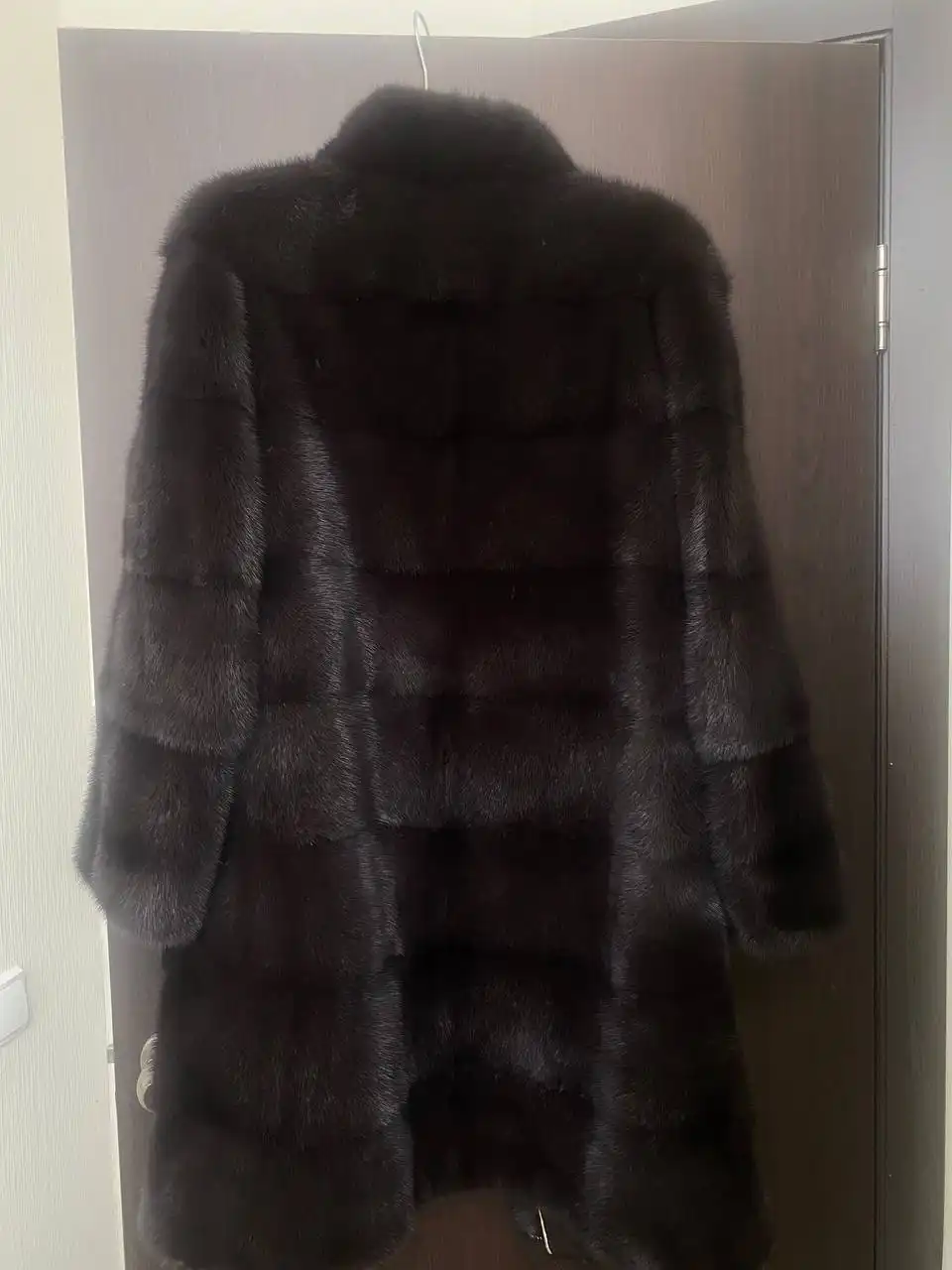 Норковая шуба 46/48 с трансформируемым рукавом