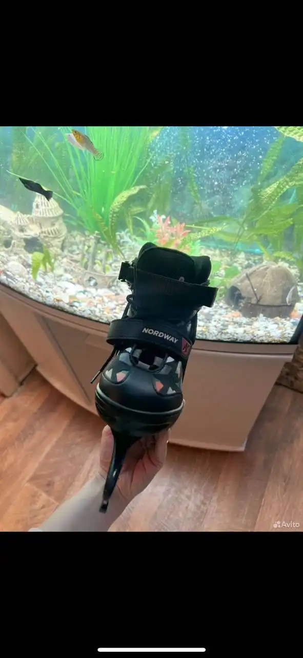 Коньки детские раздвижные Nordway Slide 31-36 размер