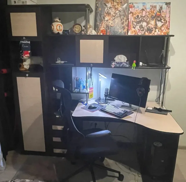 Комплект корпусной мебели с рабочим местом - Растения в Балашиха