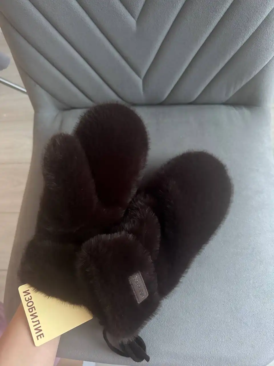 Женские варежки новые с этикеткой