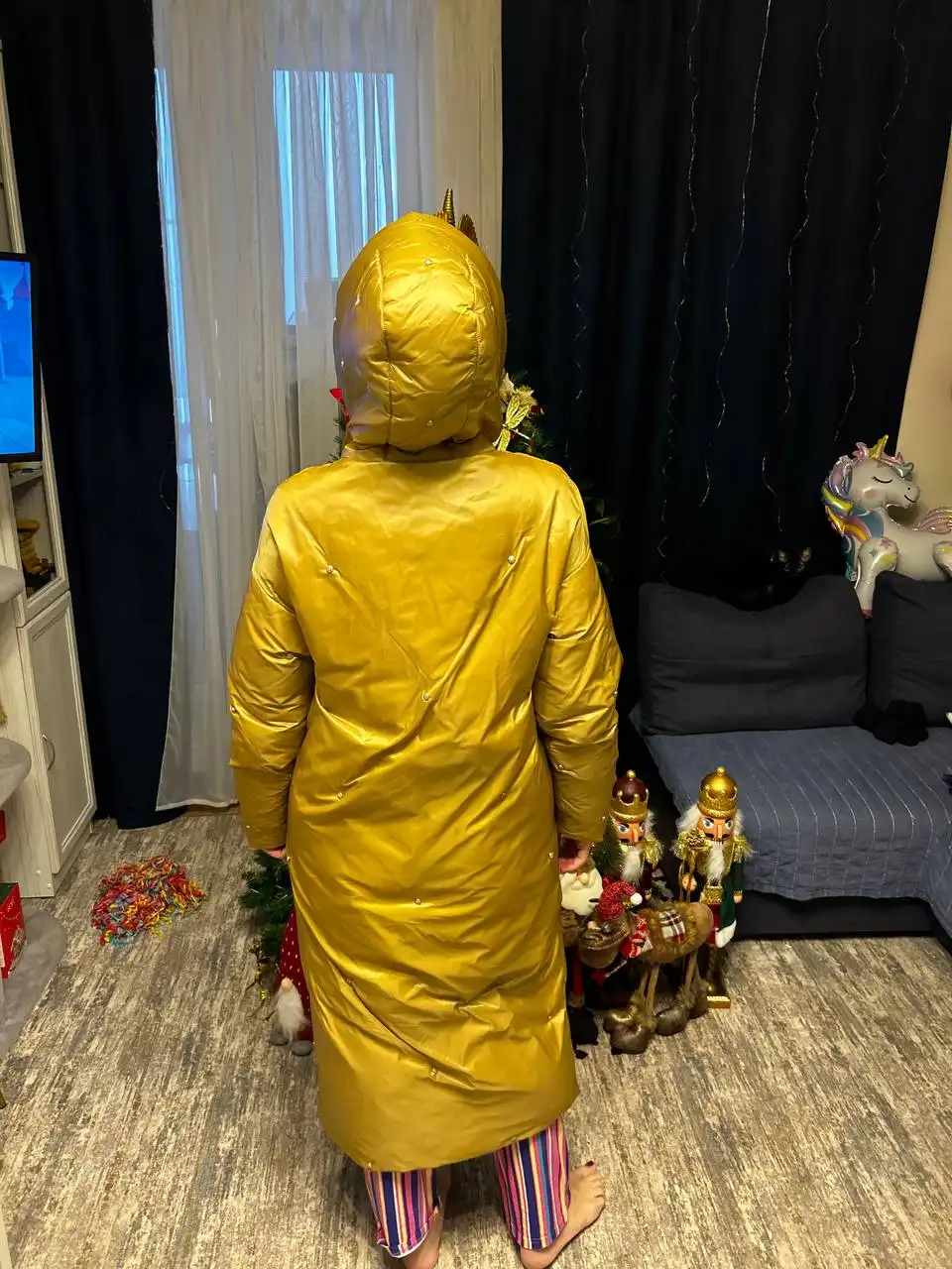 Зимнее пальто на пуху, размер 42-44 - Верхняя одежда (Одежда) в Балашиха