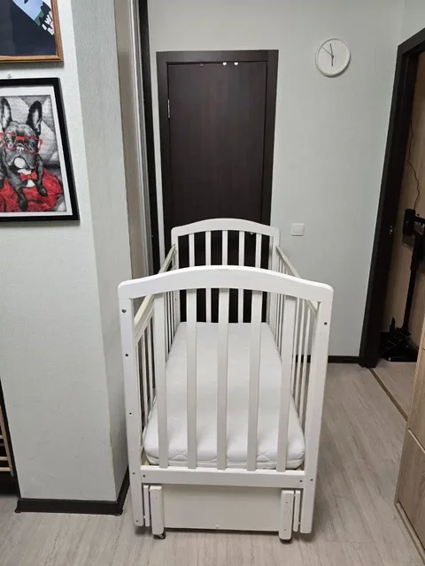 Кроватка детская с маятником 120x60 - частное объявление в Балашиха