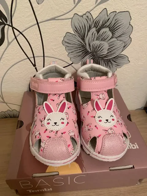 Новые сандали Tombi с зайчатами, размер 23 - Детская обувь в Балашиха