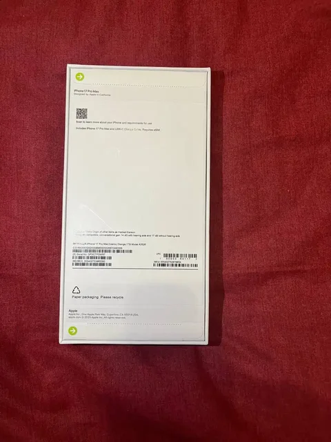 iPhone 17 Pro Max 1TB Sim+esim новое устройство - Аксессуары для телефонов в Балашиха