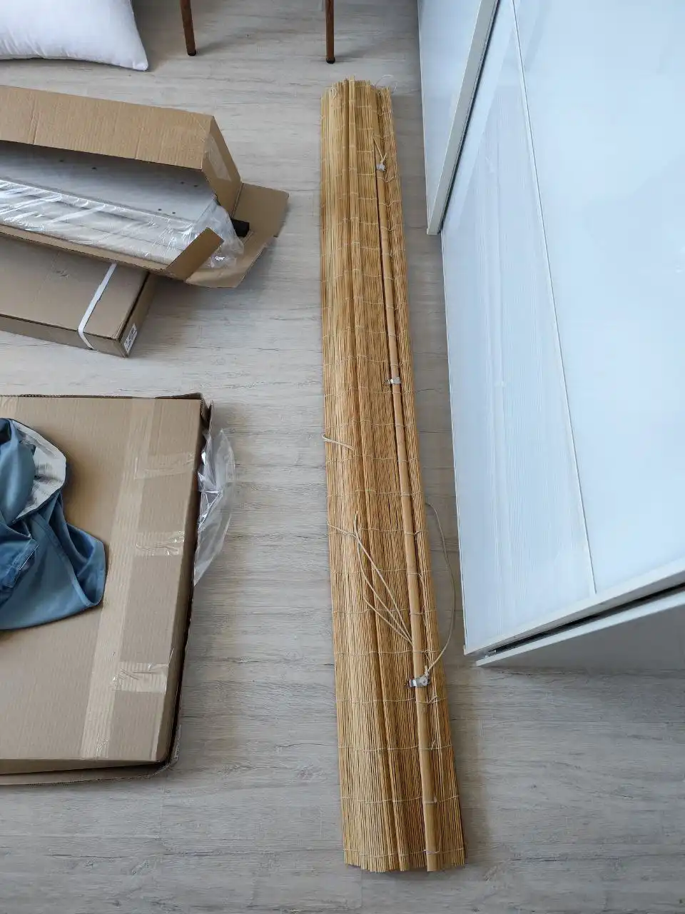 Рулонная бамбуковая штора 180 см - Шторы и жалюзи (Для дома и дачи) в Балашиха