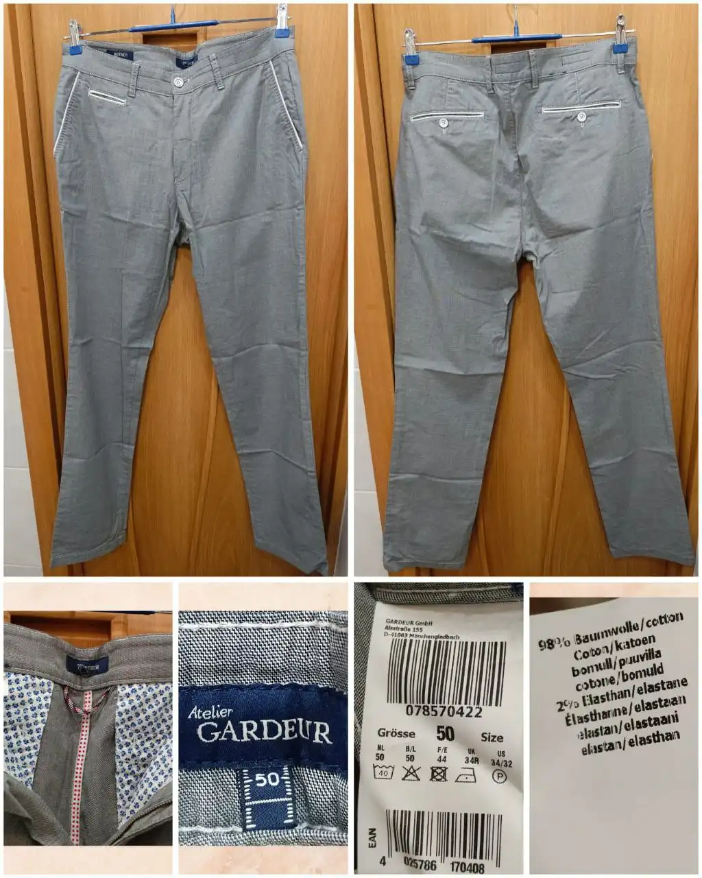 Продажа новых классических мужских брюк Gardeur - Брюки (Одежда) в Балашиха