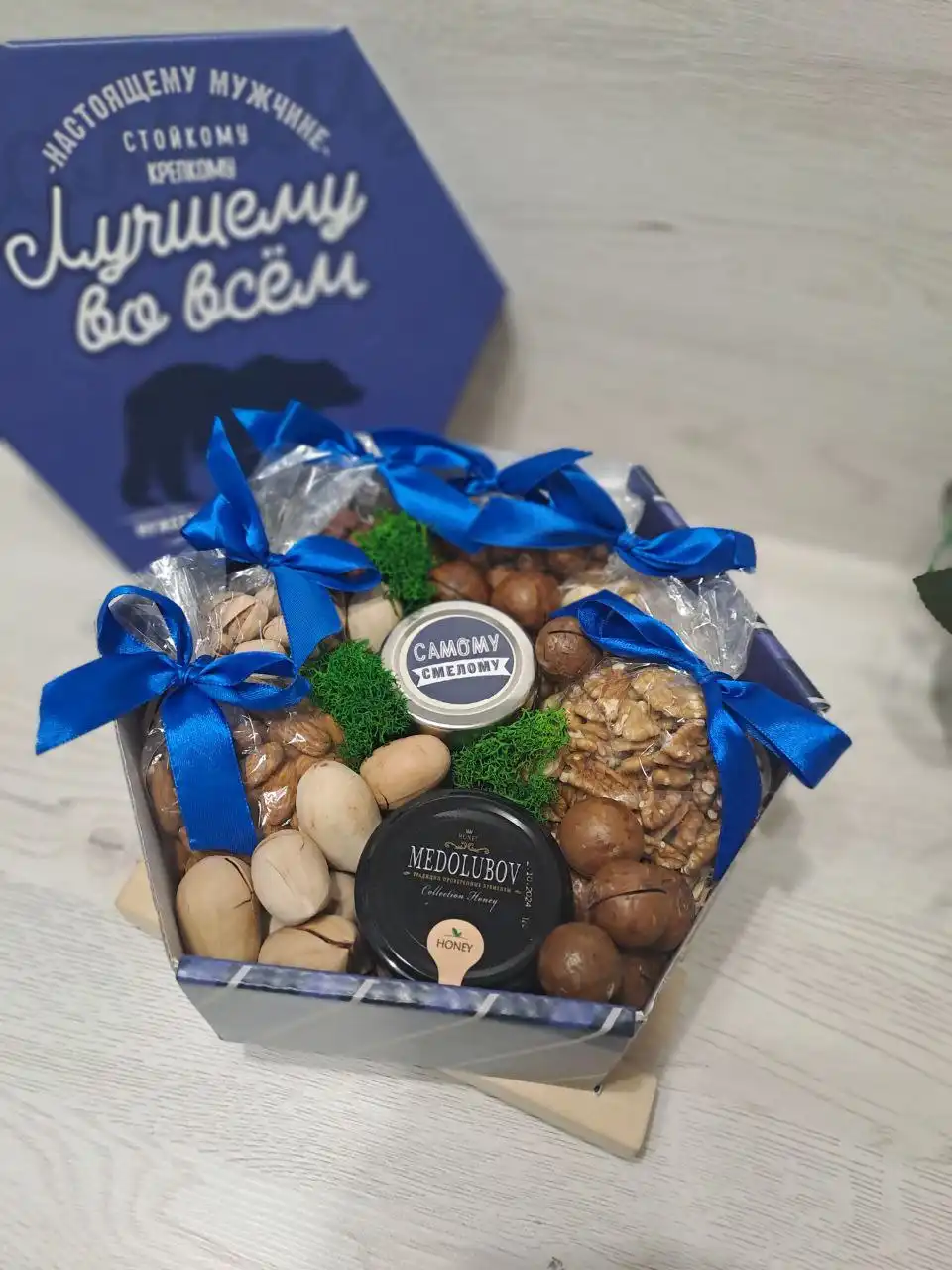 Подарки из орехов и сухофруктов в крафтовой упаковке - Подарки (Барахолка) в Балашиха