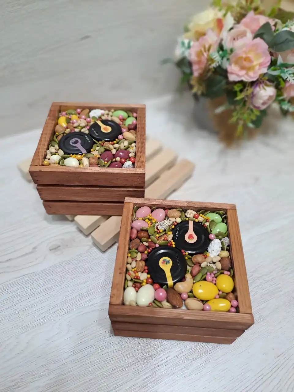 Подарки из орехов и сухофруктов в крафтовой упаковке - Подарки (Барахолка) в Балашиха