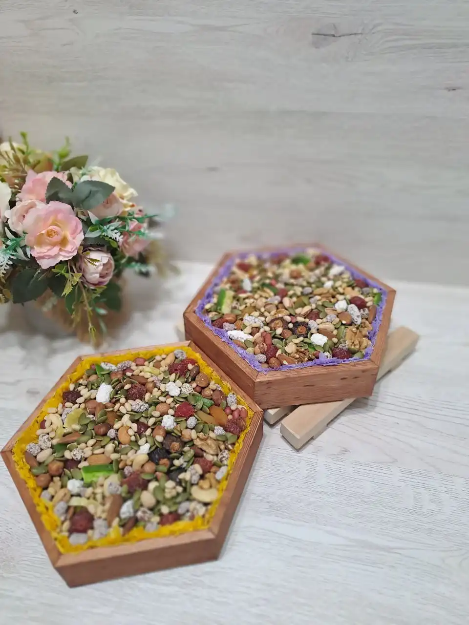 Подарки из орехов и сухофруктов в крафтовой упаковке - Подарки (Барахолка) в Балашиха