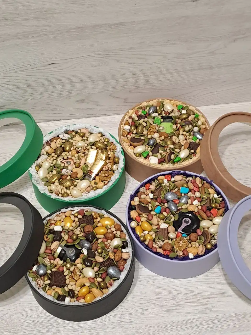 Подарки из орехов и сухофруктов в стильной упаковке - Подарки (Барахолка) в Балашиха