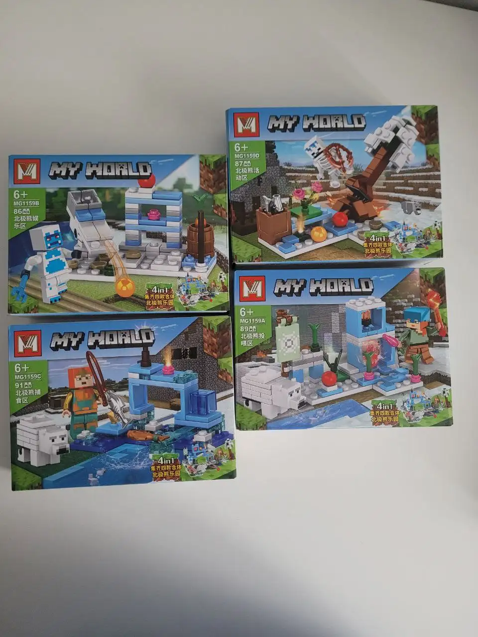 Конструкторы Minecraft и Ninja совместимые с Lego - Конструкторы (Хобби и отдых) в Балашиха