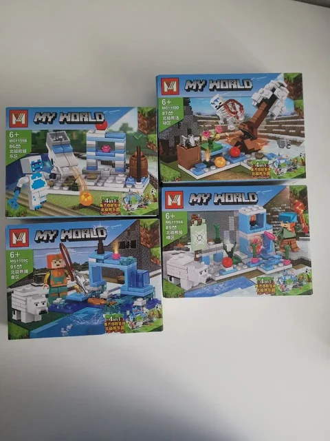 Конструкторы Minecraft и Ninja совместимые с Lego - Хобби и отдых в Балашиха