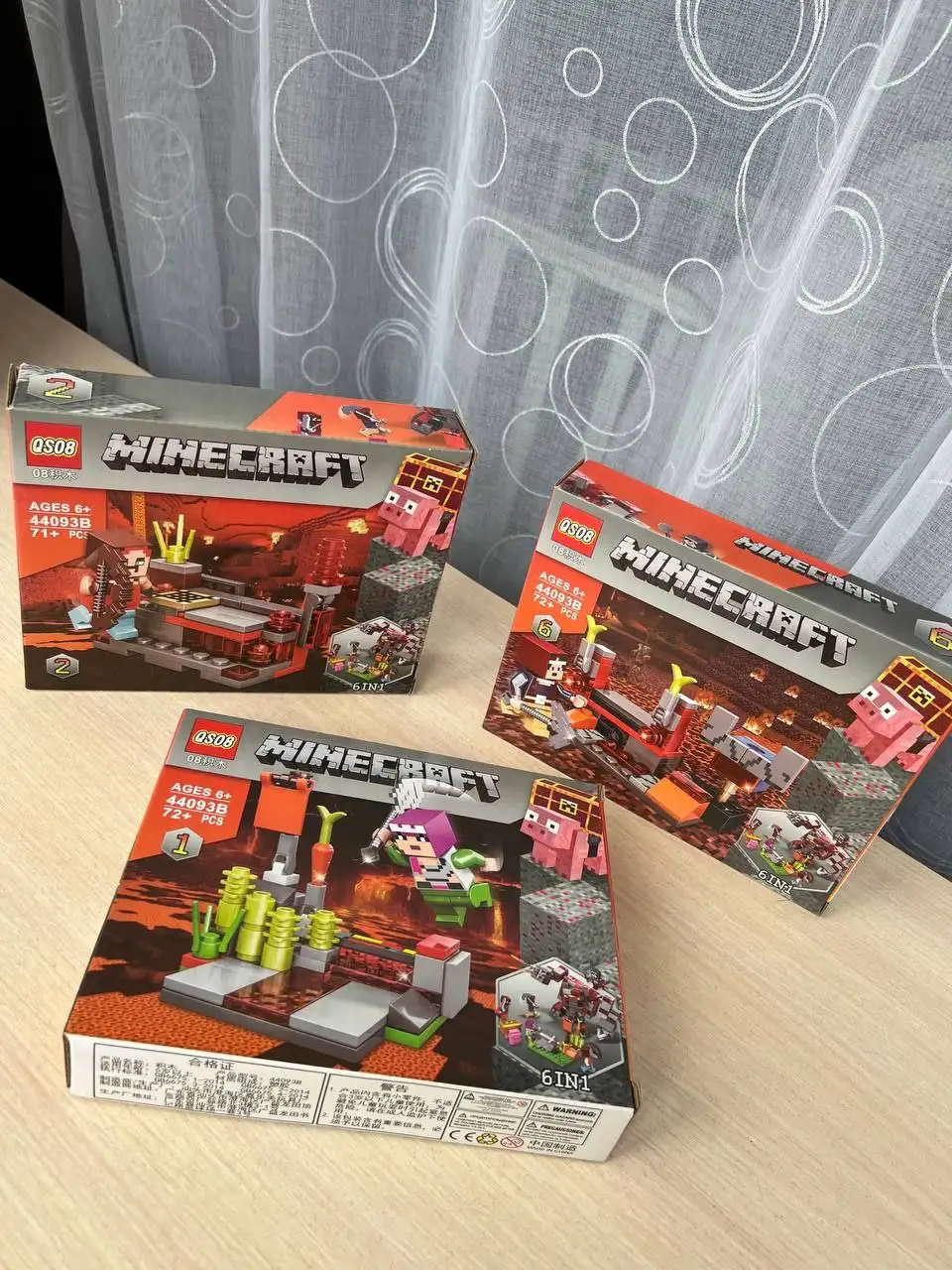 Конструкторы Minecraft и Ninja совместимые с Lego - Конструкторы (Хобби и отдых) в Балашиха