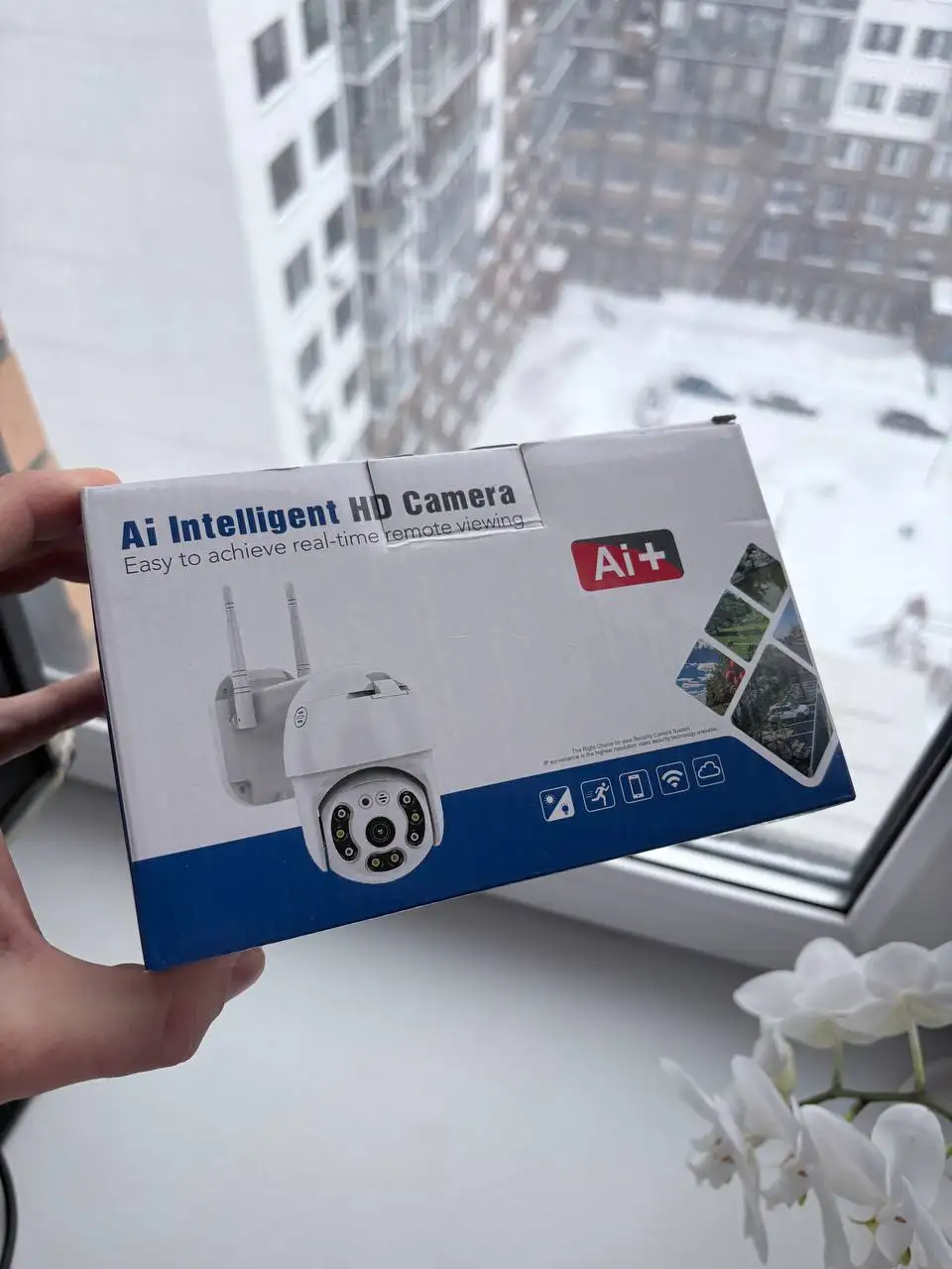 Wi-Fi камера с записью на флешку и в облако - Видеонаблюдение (Электроника) в Балашиха