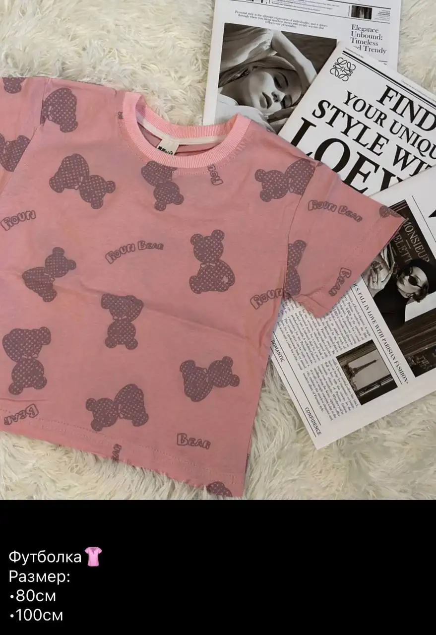 Новые детские вещи: футболки и платье - Одежда (Товары для детей) в Балашиха