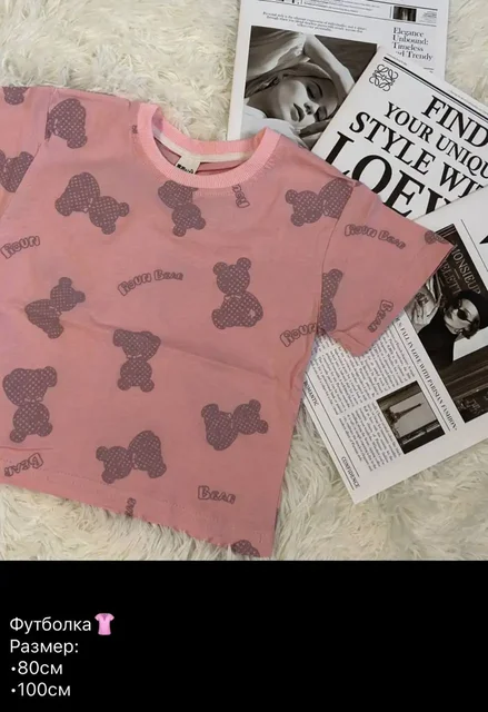 Новые детские вещи: футболки и платье - Товары для детей в Балашиха