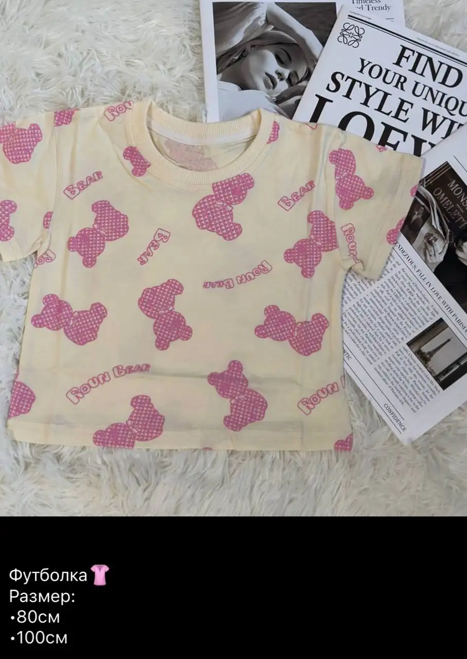 Новые детские вещи: футболки и платье - Одежда (Товары для детей) в Балашиха