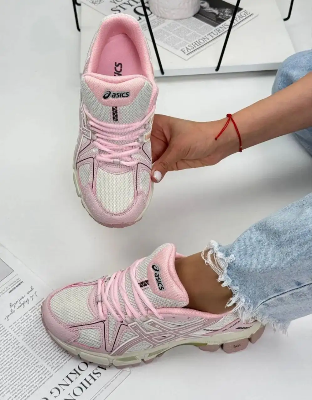 Женские кроссовки розового цвета - Обувь (Одежда) в Балашиха