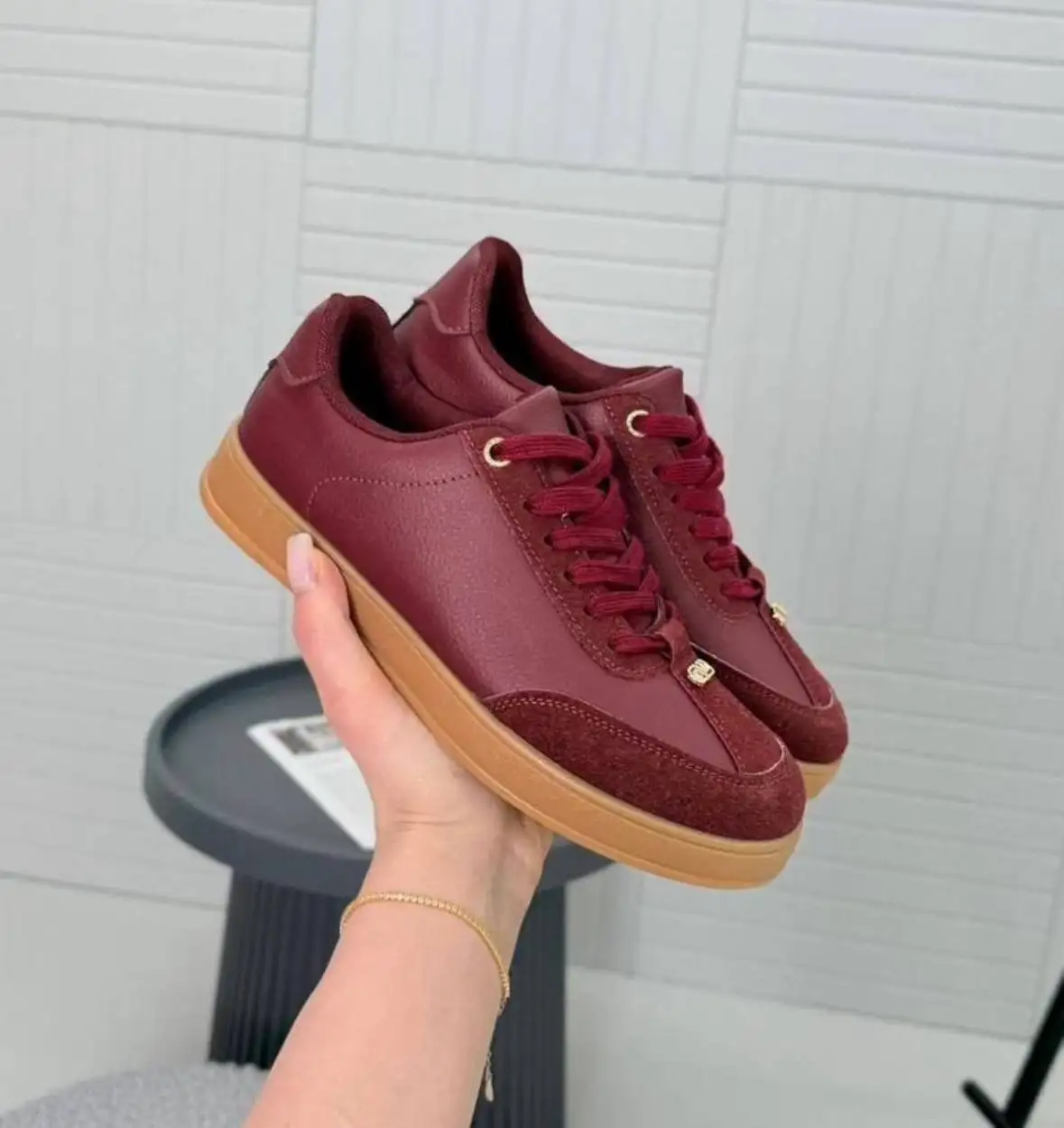 Кеды из эко кожи в трендовом цвете - Обувь (Одежда) в Балашиха