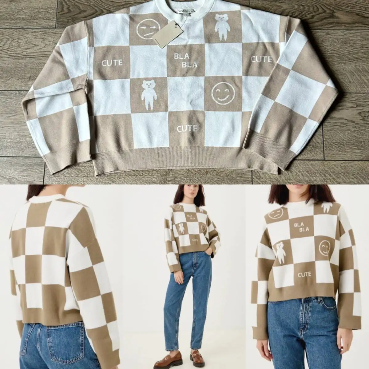 Джемпер oversize L вискоза - Джемперы (Одежда) в Балашиха