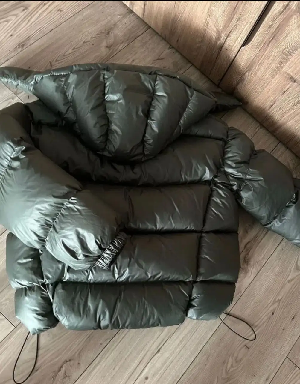 Куртка новая р.44-46 Корея серо-зеленый - Верхняя одежда (Одежда) в Балашиха