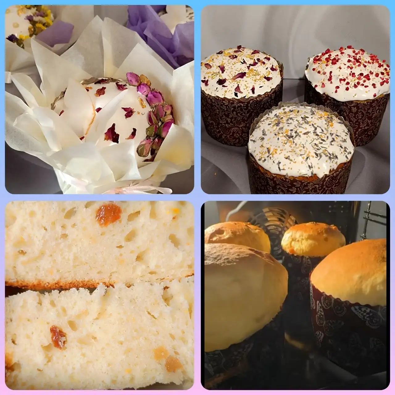 Домашние творожные куличи с изюмом или цукатами - Выпечка (Барахолка) в Балашиха