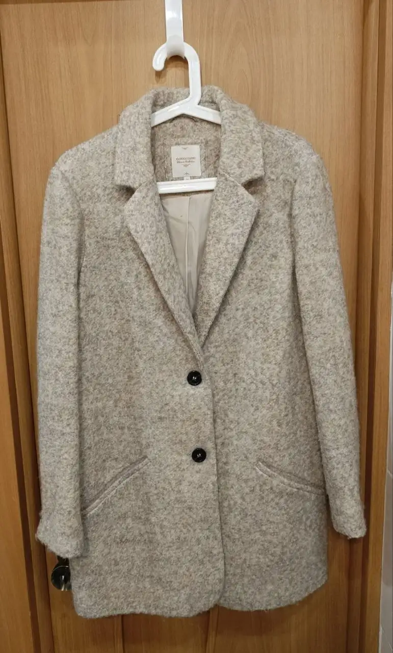 Продам шерстяное полупальто размер 42-46 - Верхняя одежда (Одежда) в Балашиха