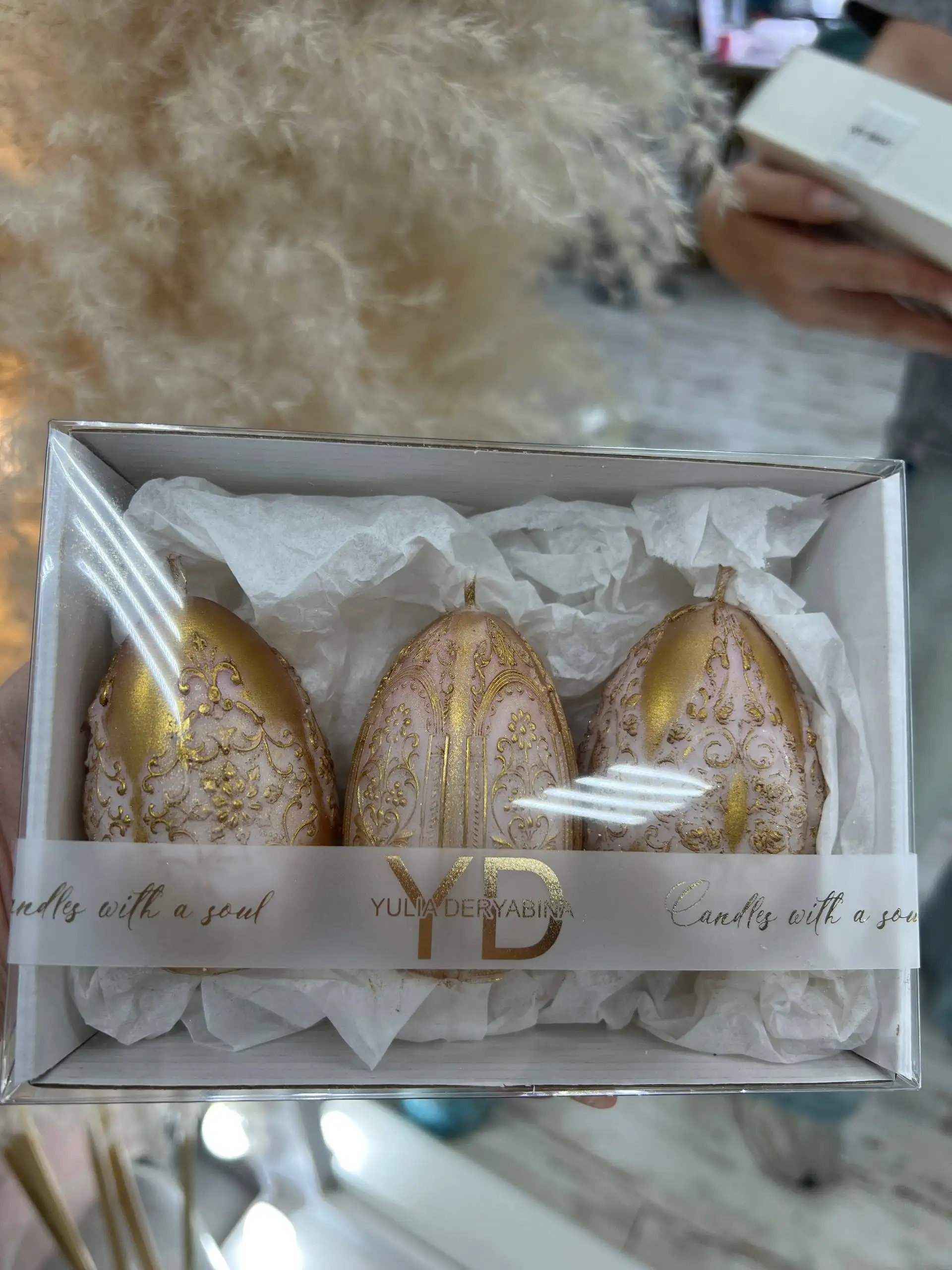 Пасхальные свечи в форме яиц - Рукоделие (Хобби и отдых) в Балашиха