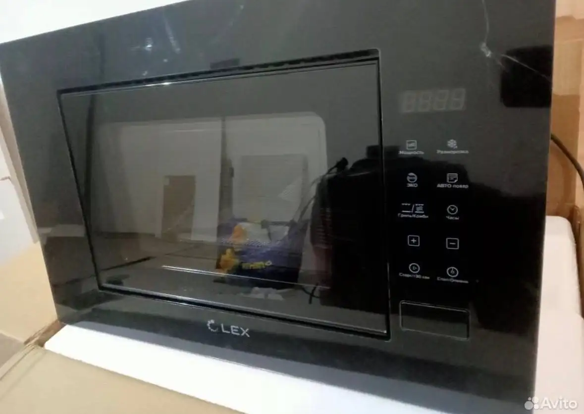 Встраиваемая СВЧ Lex BIMO 20.02 BL с дефектом - Электроника (Барахолка) в Балашиха