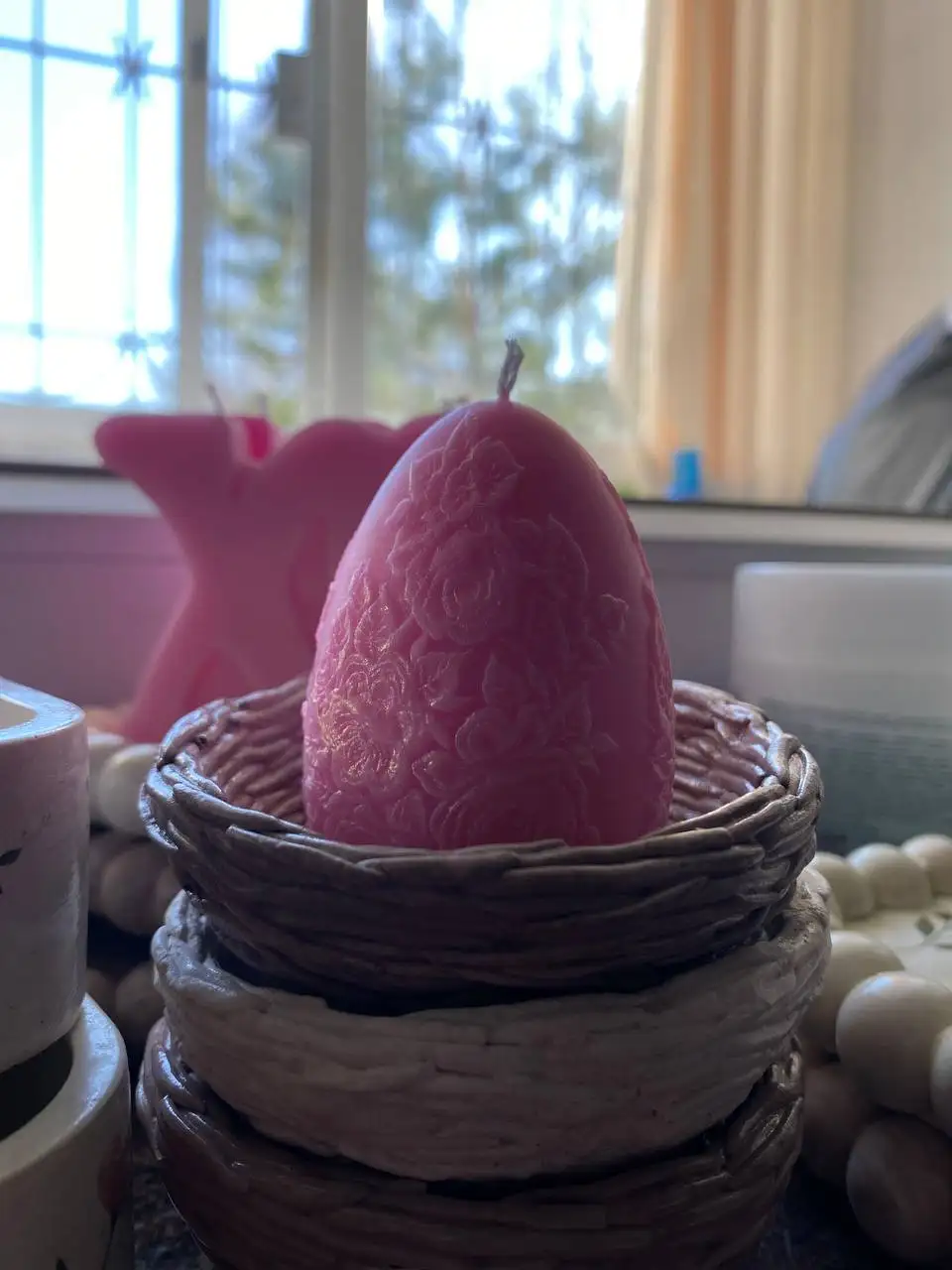 Продажа изделий ручной работы: пасхальные свечи и подставки - Рукоделие (Хобби и отдых) в Балашиха