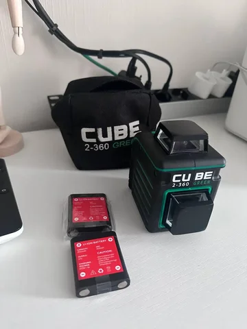 Лазерный уровень Cube с двумя аккумуляторами - частное объявление в Балашиха