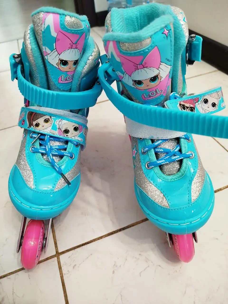 Продам ролики раздвижные для девочки с защитой - Ролики и коньки (Хобби и отдых) в Балашиха
