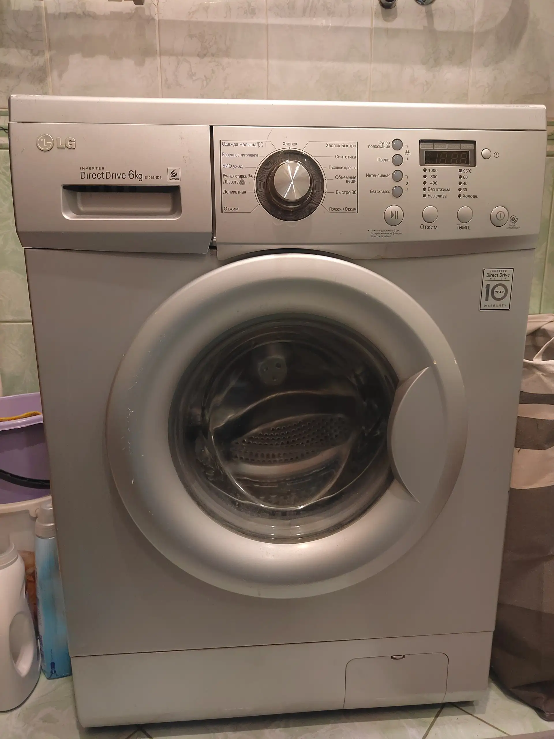 Стиральная машина LG на 6 кг - Бытовая техника (Для дома и дачи) в Балашиха