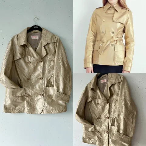 Ветровка жакет Orsa цвета шампань - Верхняя одежда в Балашиха