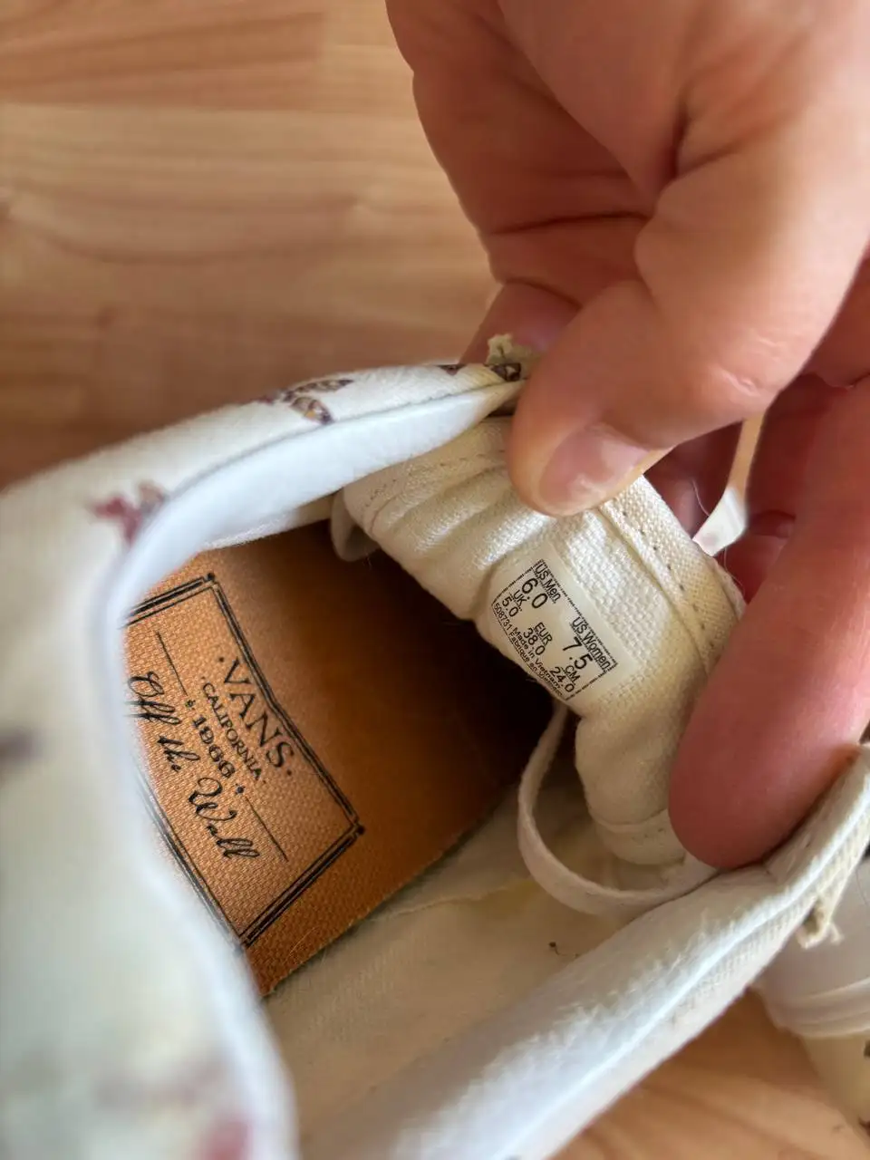 Кеды Vans оригинал 38 размера - Обувь (Одежда) в Балашиха
