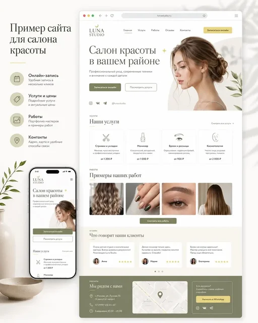 Разработка сайтов под ключ для малого бизнеса - Медицинские услуги в Балашиха