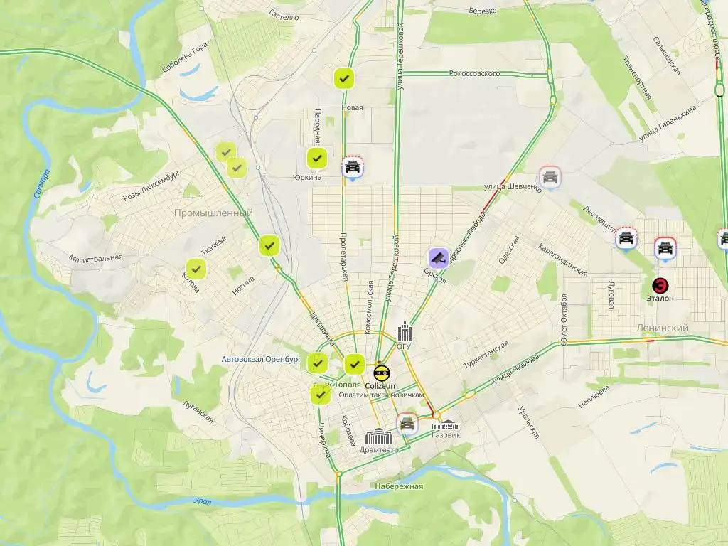 Новые локации ДПС Контроль в Оренбурге - Безопасность (Услуги) в Оренбург