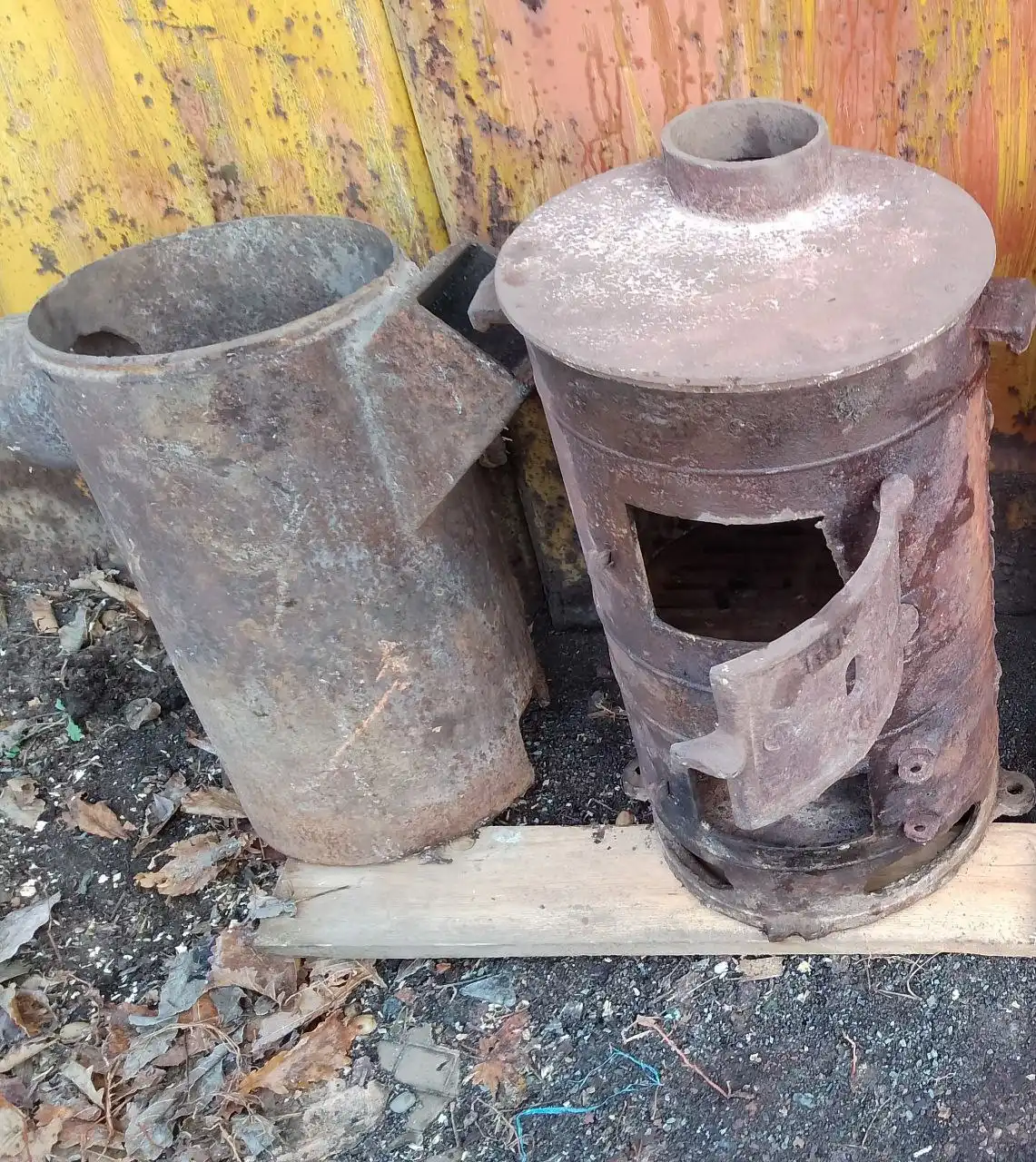Продажа двух печек-буржуек диаметром 320 мм