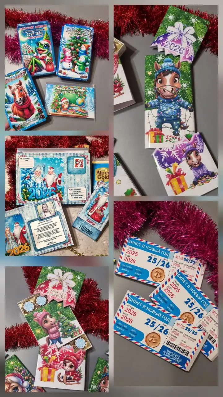 Именные подарки на Новый год
