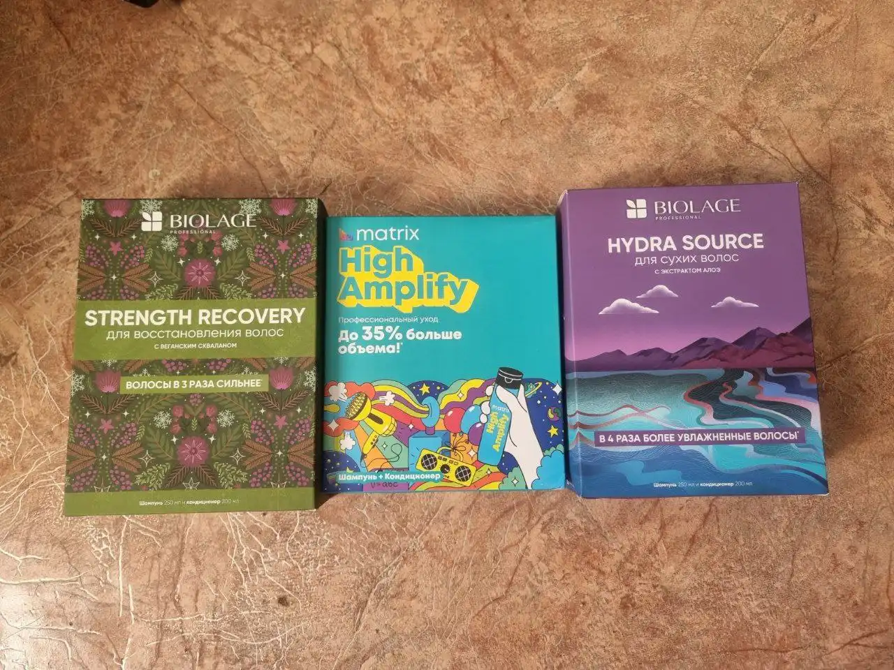 Продажа наборов шампуней и кондиционеров Matrix