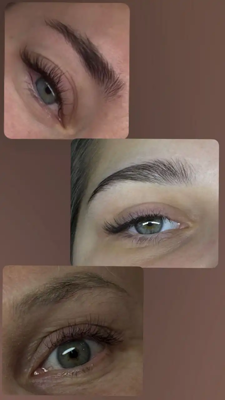 Классическое наращивание ресниц для моделей