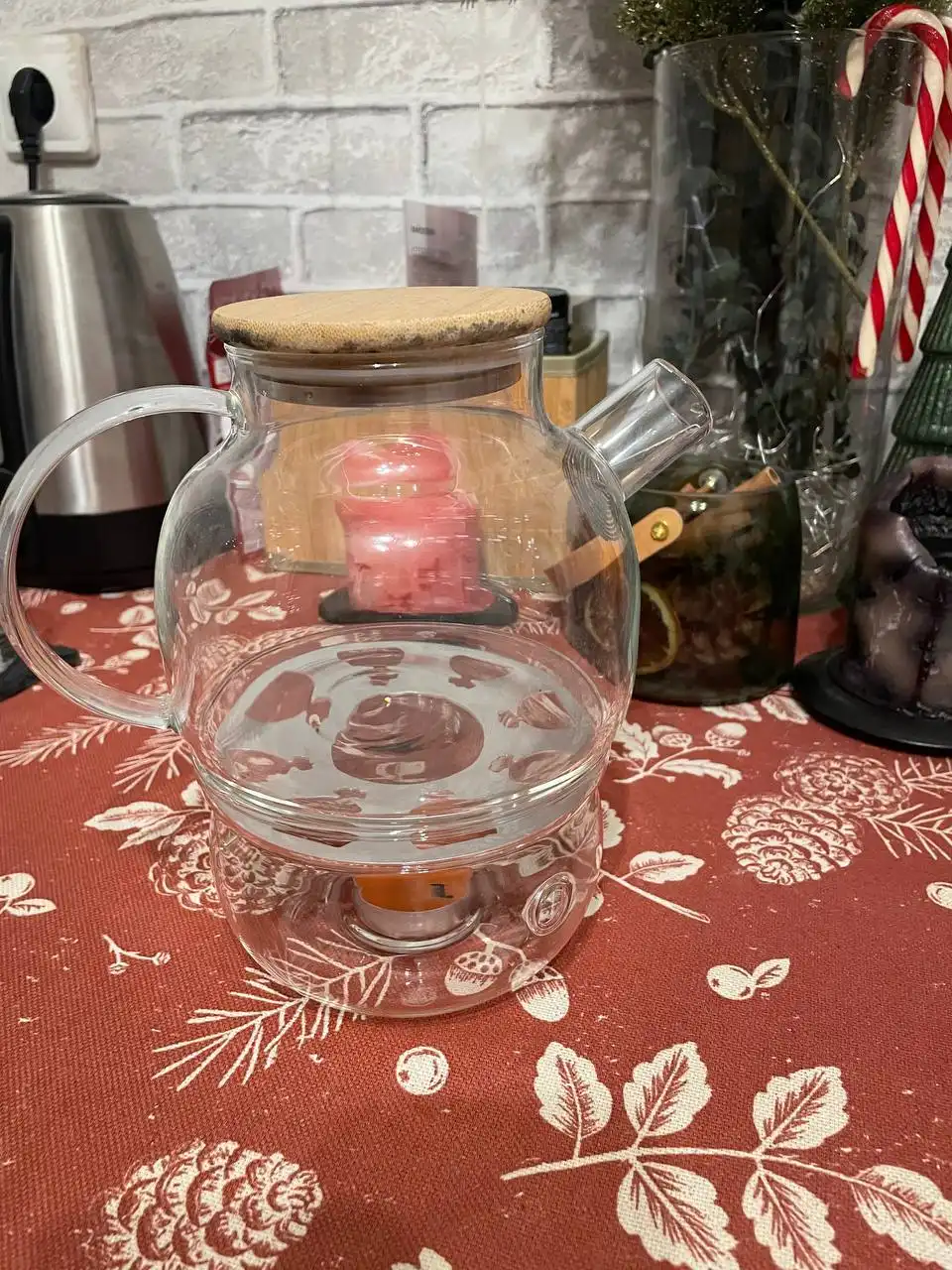 Продам набор кувшин, чайник и подогреватель