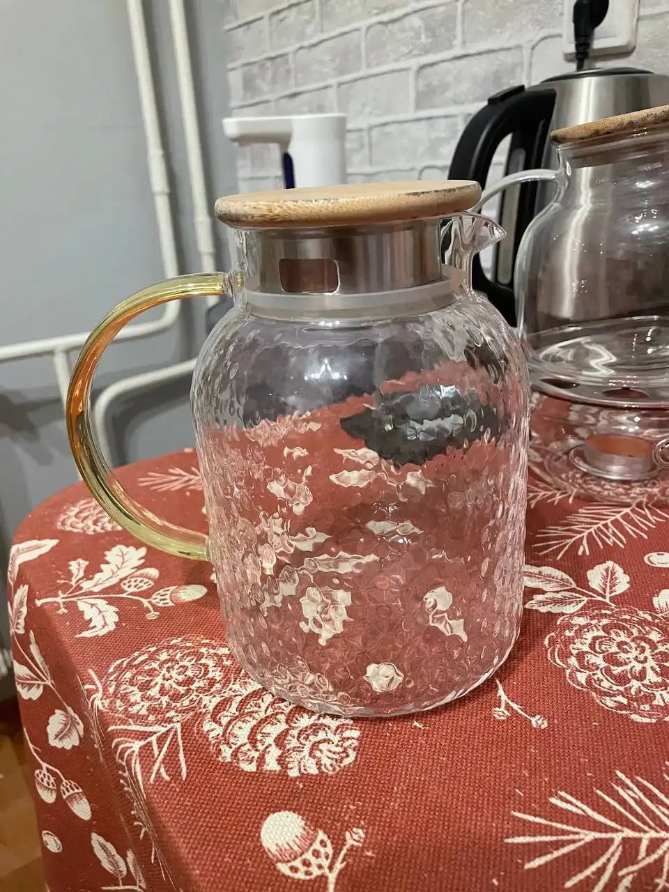 Продам набор кувшин, чайник и подогреватель