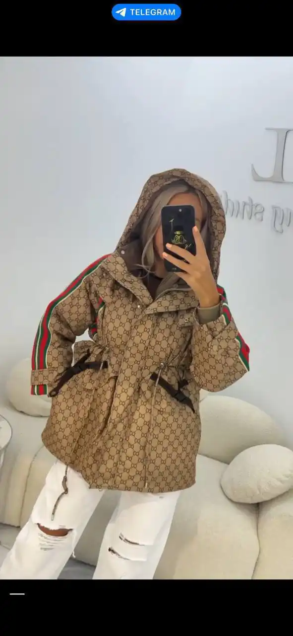 Пуховик с наполнителем перо