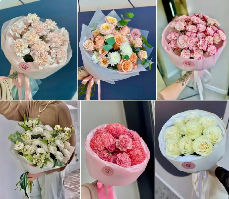 Букеты цветов в наличии