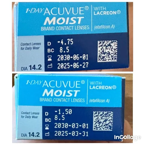 Продажа контактных линз ACUVUE 1-Day Moist - частное объявление в Владивосток