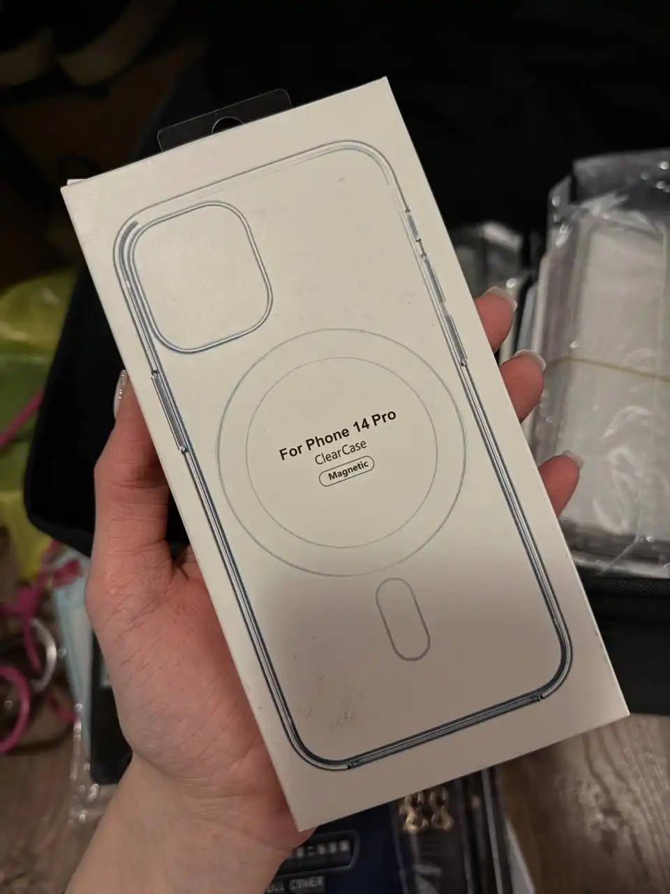 Стекло и чехол на iPhone 14 Pro - Аксессуары для телефонов (Электроника) в Владивосток