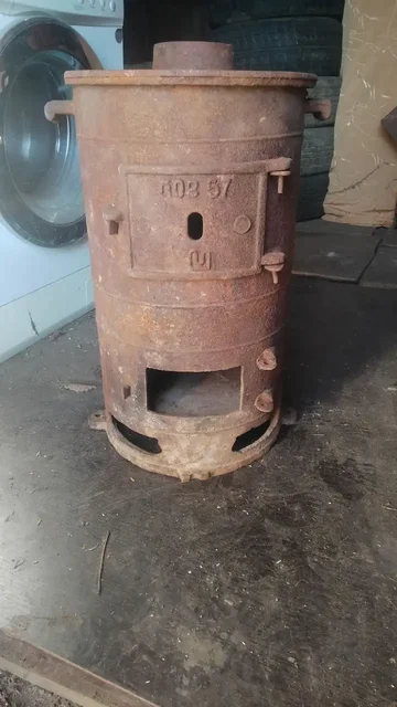 Печь буржуйка без дверки поддувало - Профессиональное оборудование в Владивосток