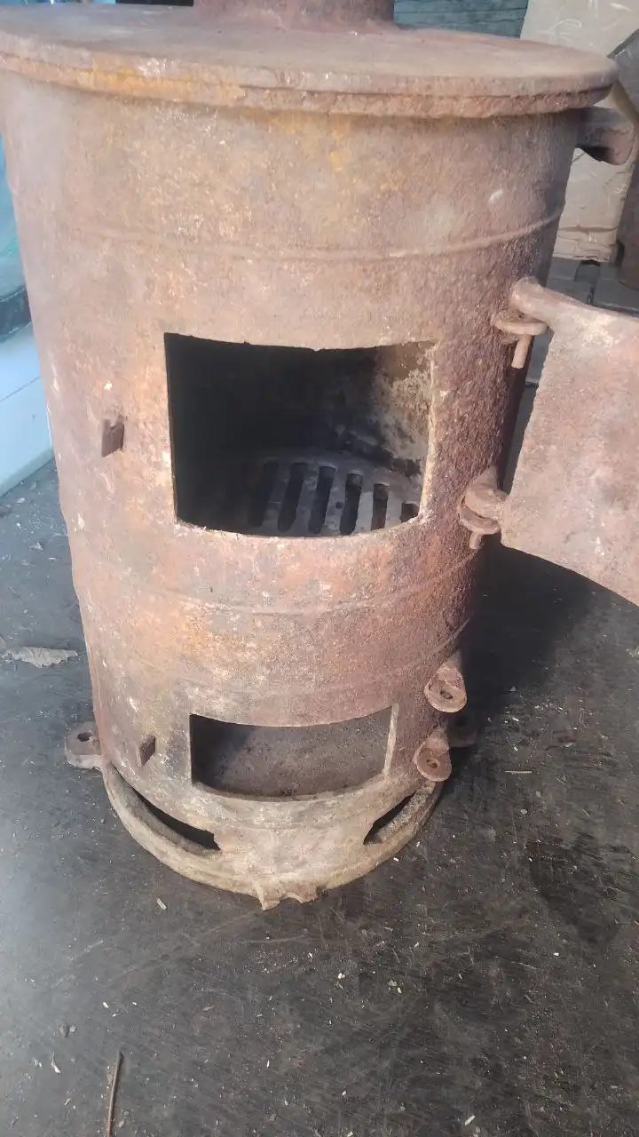 Печь буржуйка без дверки поддувало - Печи и отопление (Барахолка) в Владивосток